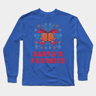 Santa's Favorite Long Sleeve T-Shirt